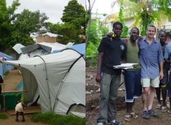 Bon Appétit team member planting a sustainable future for Haiti