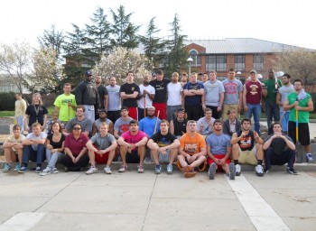 When Building a Garden, a Football Team is Pretty Handy…