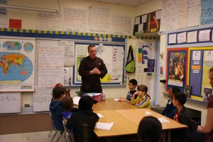 Future Chefs Learn from Executive Chef Mark Harris at Career Day