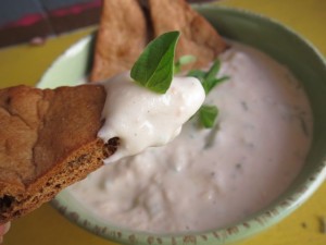 White Bean Hummus with Oregano