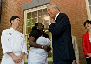 WASHINGTON, DC - MAY 4: (L-R) Jay Keller, Beekeeper and Chef for