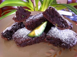 Chocolate and Avocado Brownies