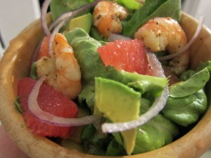 Recipe: Shrimp, Grapefruit, and Avocado Salad
