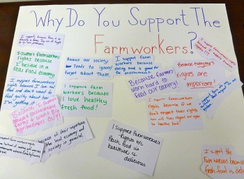 Students Share Why They Support Farmworkers