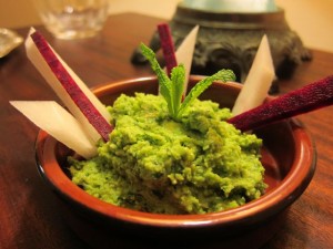 Fava Bean and Fresh Mint Spread