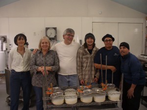 IAIA Kitchen Crew Learns Art of Cheesemaking