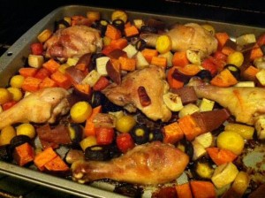 Recipe: Balsamic Chicken with Root Vegetables