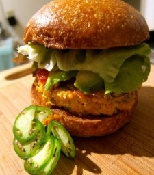 Recipe: Cajun Tofu Burger