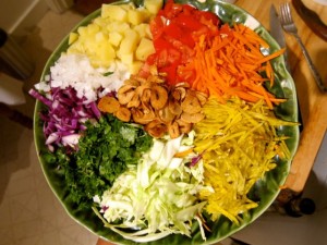 Recipe: Mandalay Rainbow Salad