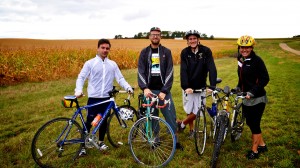 Northfield, MN Community Rallies for Rainy 2013 Farm Bike Tour