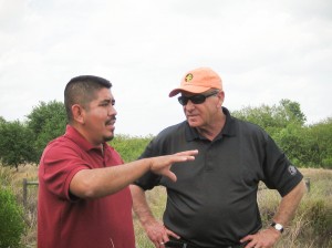 CIW leader Lucas Benitez and CEO Fedele Bauccio in 2009