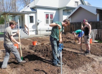 whitman students farming