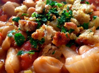 Recipe: Tomato and Caramelized Onion Cassoulet