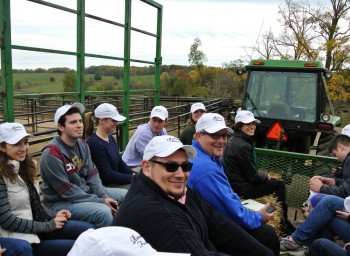 Johns Hopkins Students Visit Roseda Farm