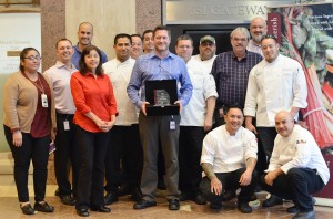 The Bon Appétit at Genentech team recognized with Outstanding Supplier for Environment & Sustainability award