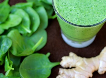 Recipe: Fuel Up Green Spinach and Ginger Smoothie