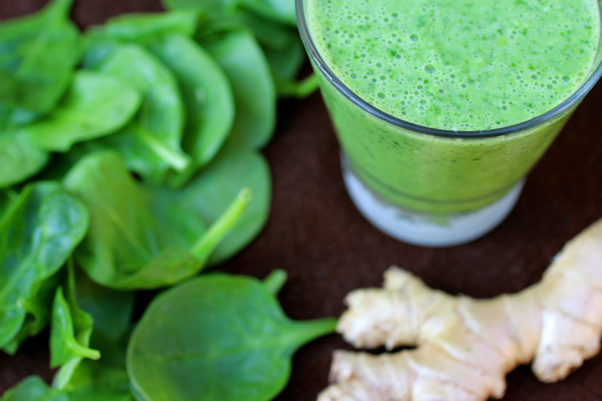 tit strand elskerinde Recipe: Fuel Up Green Spinach and Ginger Smoothie