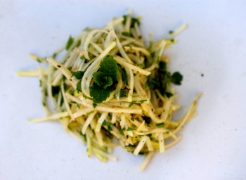 Recipe: Herbed Kohlrabi Slaw