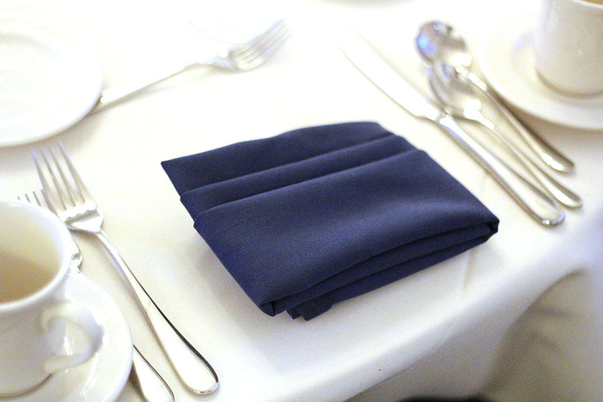 A semiformal place setting for the students to learn to navigate
