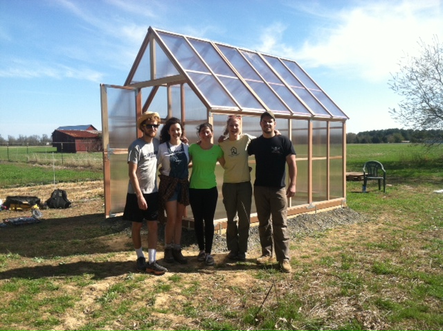 St. Mary's Campus Farm greenhouse