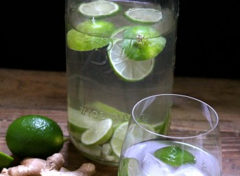 Recipe: Ginger-Lime Spa Water
