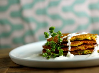 Recipe: Zucchini and Chickpea Pancake