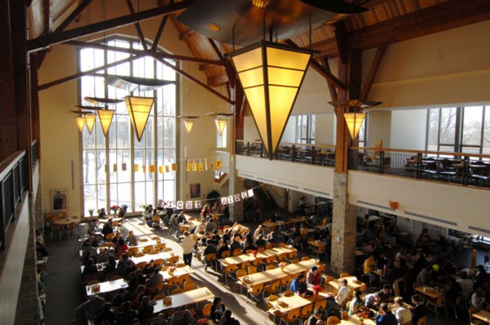 St. Olaf's main dining hall