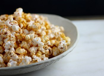 Recipe: Home-Popped Popcorn with Smoked Paprika and Nutritional Yeast