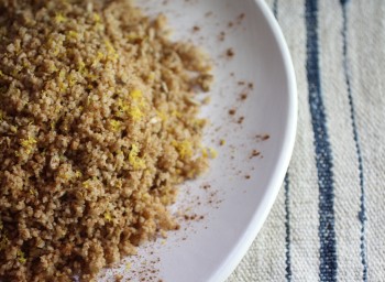 Recipe: Spiced Whole Grain Couscous Salad with Sunflower Seeds and Citrus