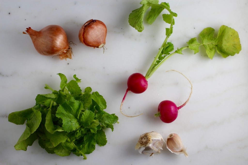 Recipe Radish Greens Chimichurri
