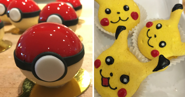 House-made Pokémon treats from Oracle's 300 Bakery in Redwood Shores, CA