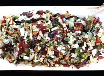 Recipe: Winter Chopped Salad with Sesame Vinaigrette