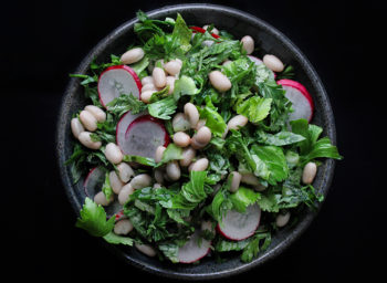 Recipe: Celery and Cauliflower Leaf Salad