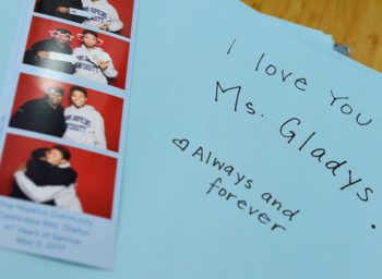 Hopkins Celebrates Mrs. Gladys, Longtime Hopkins Dining Employee Who Is Always Quick with a Smile