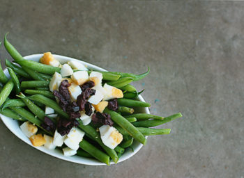 Recipe: Green Beans with Chopped Eggs and Olives
