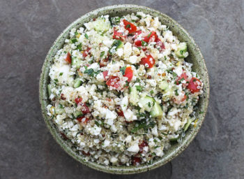 Recipe: Toasted Quinoa Cauliflower Tabbouleh