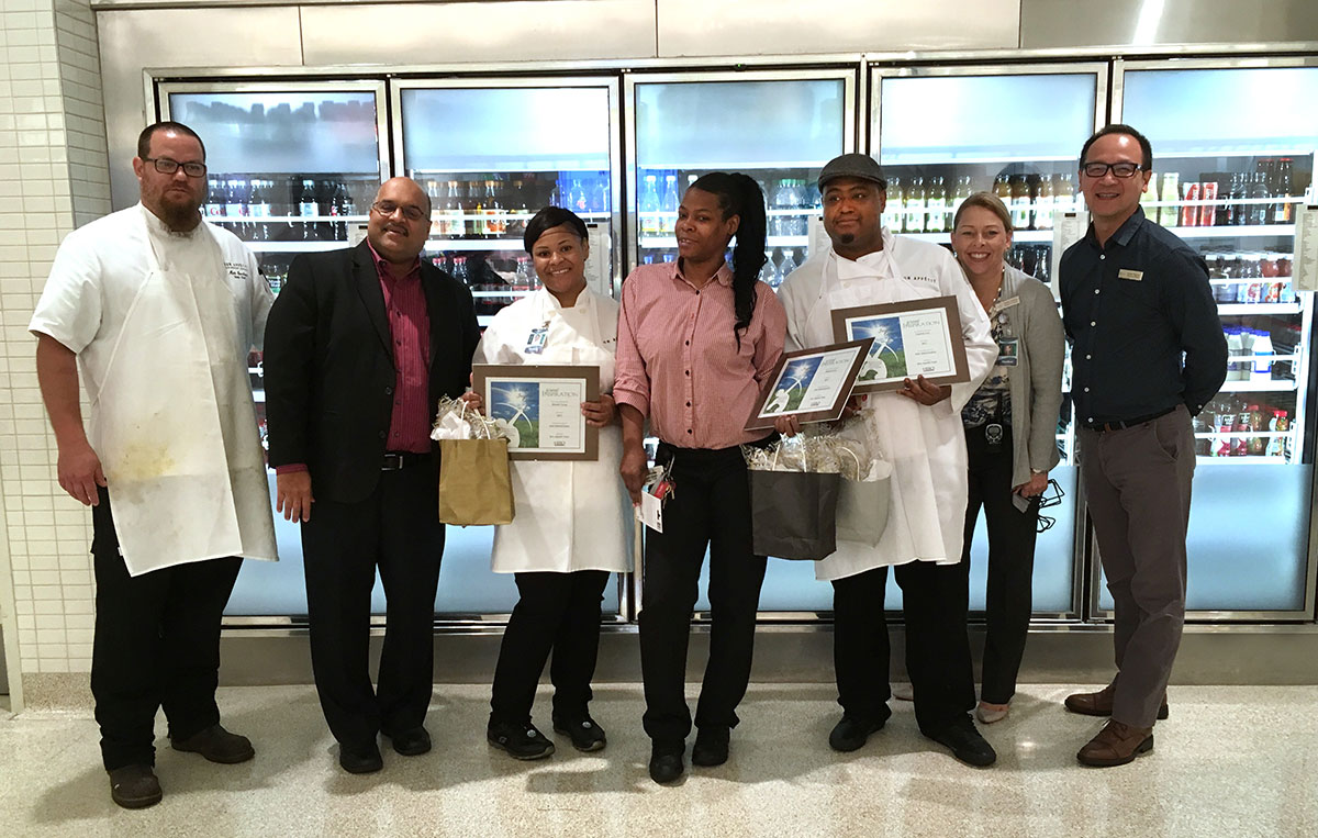 Phillipps 66 employees with their Heroes awards