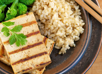 Recipe: Grilled Tofu with Peanut-Coconut Sauce