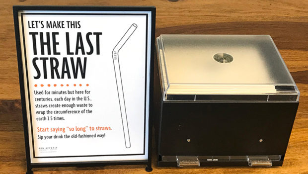 Big Food-Service Outfit Banning Plastic Straws At More Than 1,000 U.S. Eateries