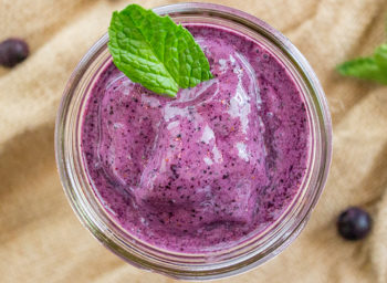 Recipe: Blueberry-Mint Smoothie