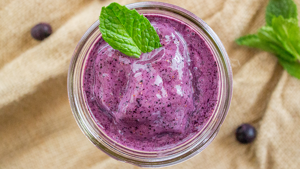 Image of Blueberry Mint Smoothie