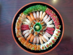 Sushi platter from Omakase Restaurant Group