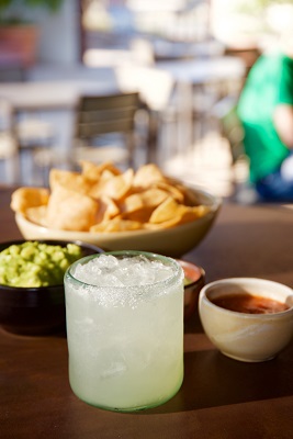 Margaritas and the famous guacamole at Arguello