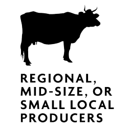 Regional, mid-size or small local producers