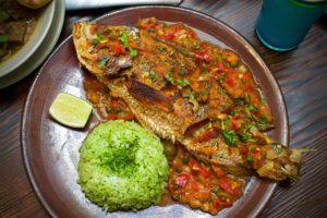 Pescado Veracruzano from Arguello's Taste of Mexico menu