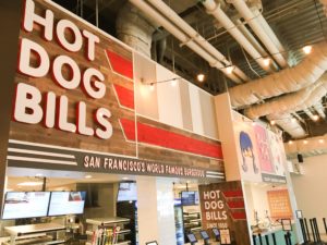 Hot Dog Bills eatery at Chase Center