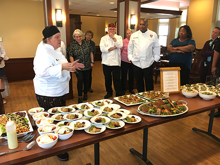 Colby College Chef/Manager Lydia Kumpa talks about her wheat berry and turkey croquettes