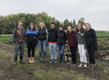 St. Olaf Students Meet Open Hands Farmer