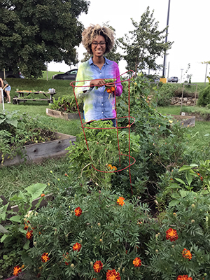 Johns Hopkins University student Naadiya Hutchinson