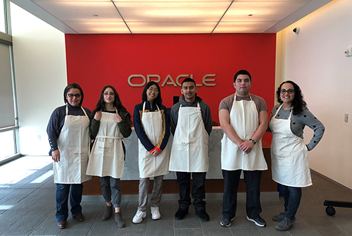 For the one.Program students, it was their first time seeing a commercial kitchen in action